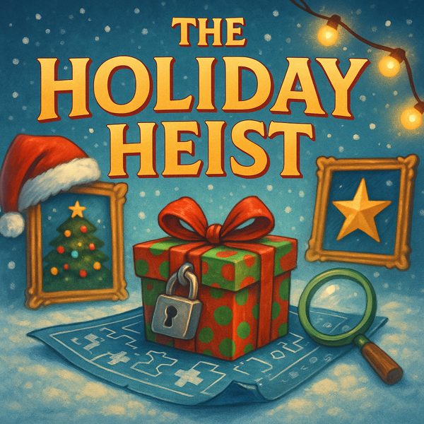The Holiday Heist escape room set at Escape Rooms Cornwall, Penzance